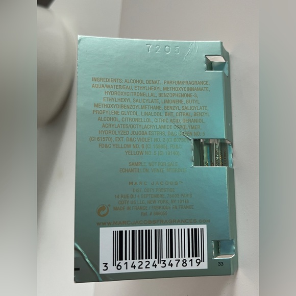 Marc Jacobs Decadence Eau de Toilette SAMPLE Spray - 1.2mL / 0.04 fl oz - Picture 2 of 3